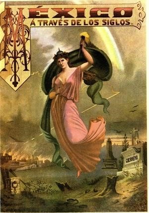 Alegoría de la Patria iluminando la lucha por la Independencia Alegoría de la Patria iluminando la lucha por la Independencia