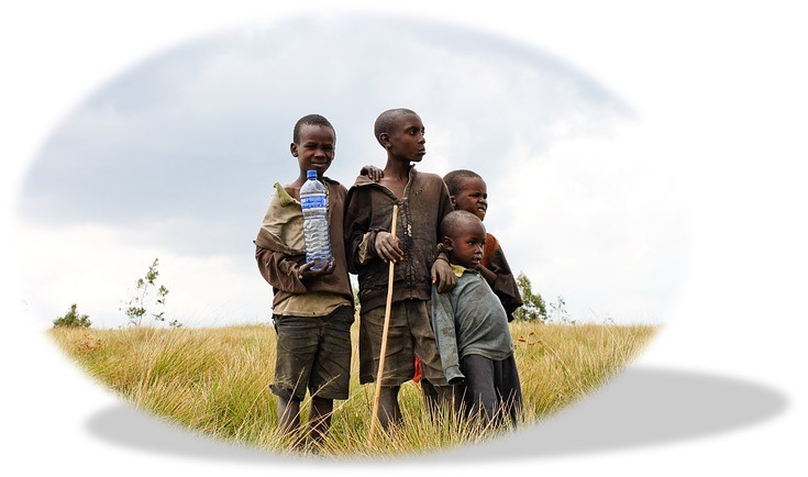 Niños africanos Niños africanos
